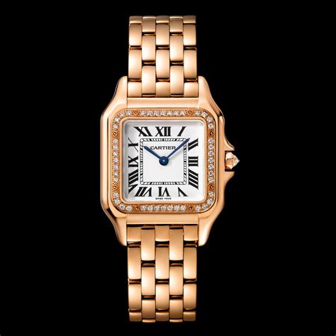 cartier jaguar watch|cartier panthere watch with diamonds.